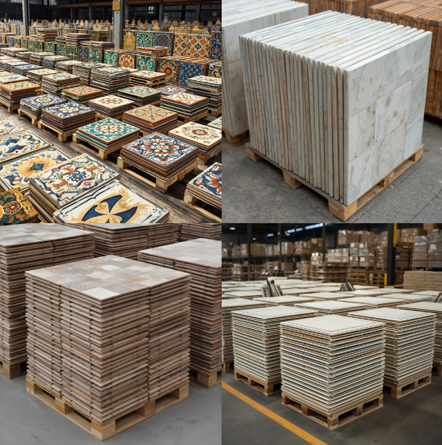 bán pallet gỗ gạch men
