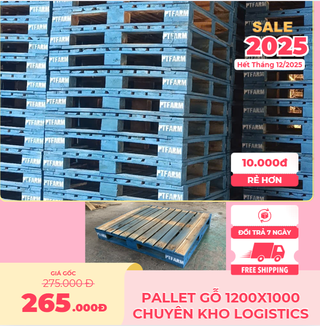 cung cấp pallet gỗ